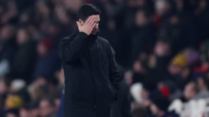 Arsenal thất bại trước Man Utd: Thất bại hiếm có dưới thời Arteta