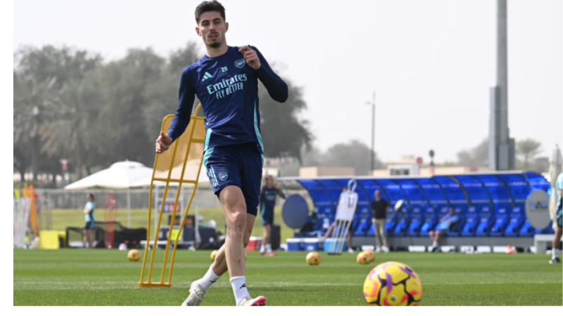 Arsenal đối mặt nguy cơ mất Kai Havertz đến hết mùa giải