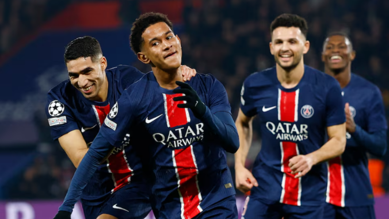 PSG thắng đậm Brest để vào vòng 1/8 Champions League